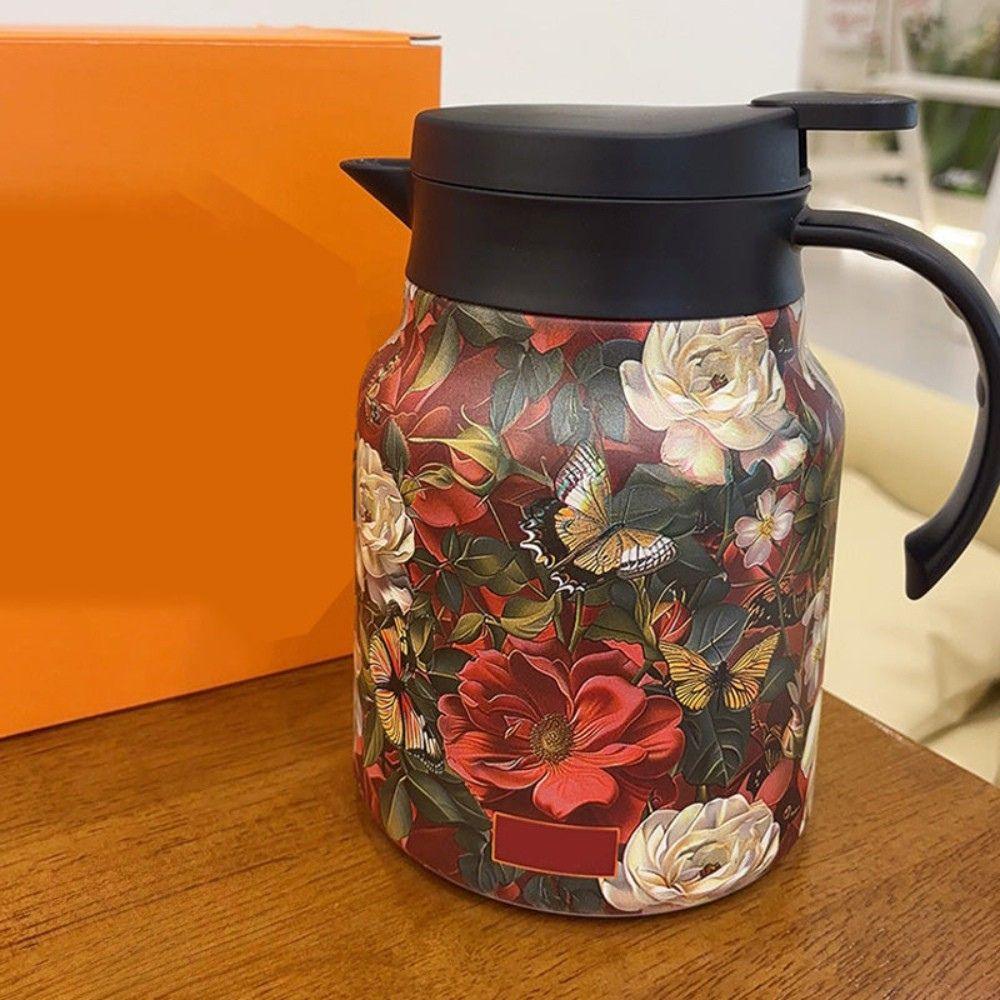 ThermoTeapot | Stainless Steel Teapot with Strainer for a Perfect Tea Experience
