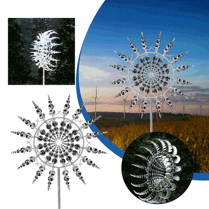 Lene | Unique Magic Metal Windmill