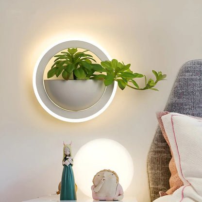 GreenVista | Minimalist Nature-Inspired Wall Lamp