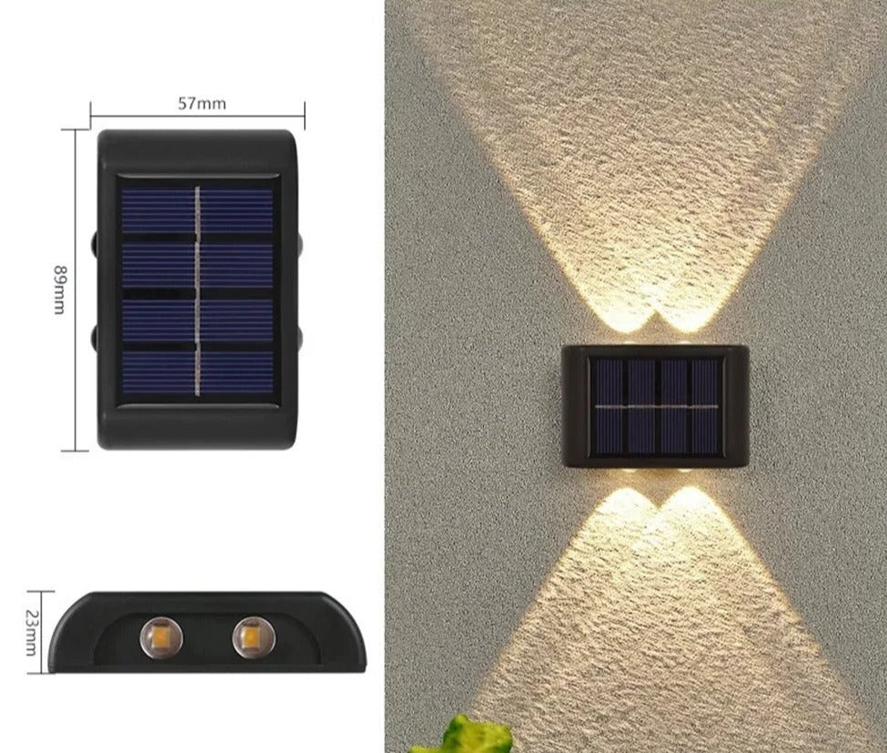 SolGlow | Retro & Elegant Outdoor Wall Lamp