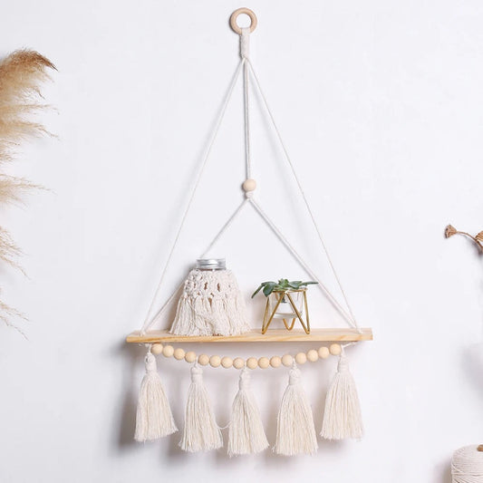 SwingRope | Minimalist & Luxury Hanging Plant Shelf