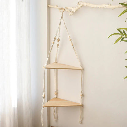 SwingRope | Minimalist & Luxury Hanging Plant Shelf