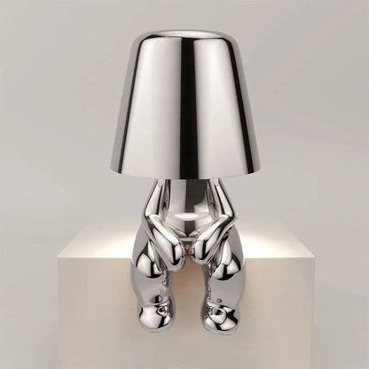 SparkShade | Unique & Luxurious LED Man Table Lamp