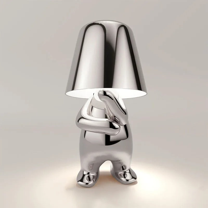 SparkShade | Unique & Luxurious LED Man Table Lamp