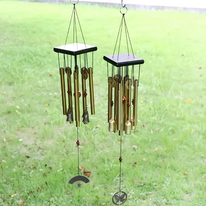 GoldenAura | Classic Copper Bell Wind Chime