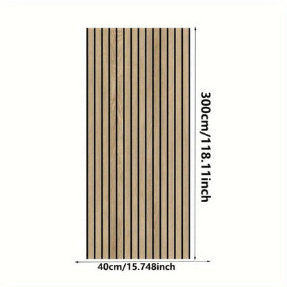 WoodWall | Self-Adhesive 3D Wall Panels with Wood Effect