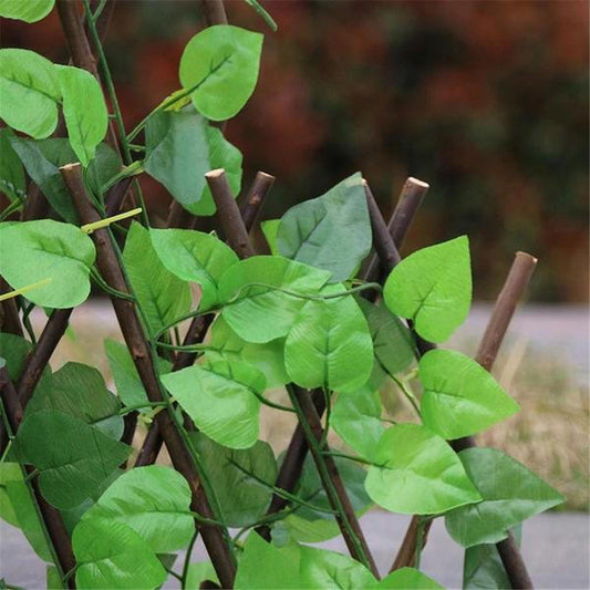 LeafFence | Retractable Artificial Garden Plant Fence